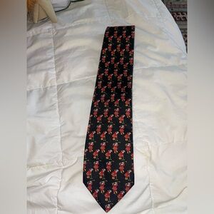Specialties Black Santa Claus Patterned Tie Hallmark, Inc.